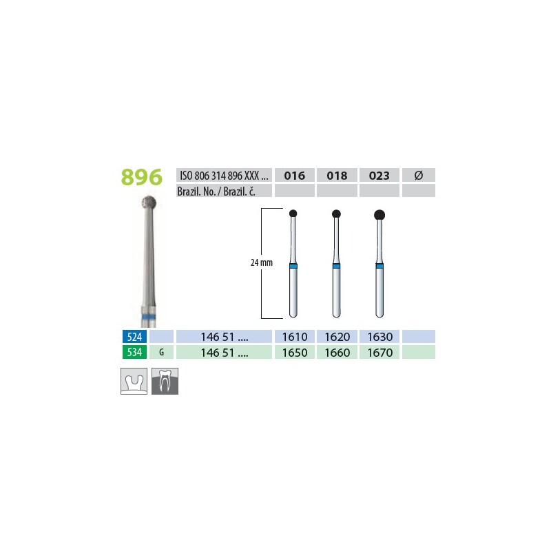 Brousek Dia 1620 (5 ks/bal)