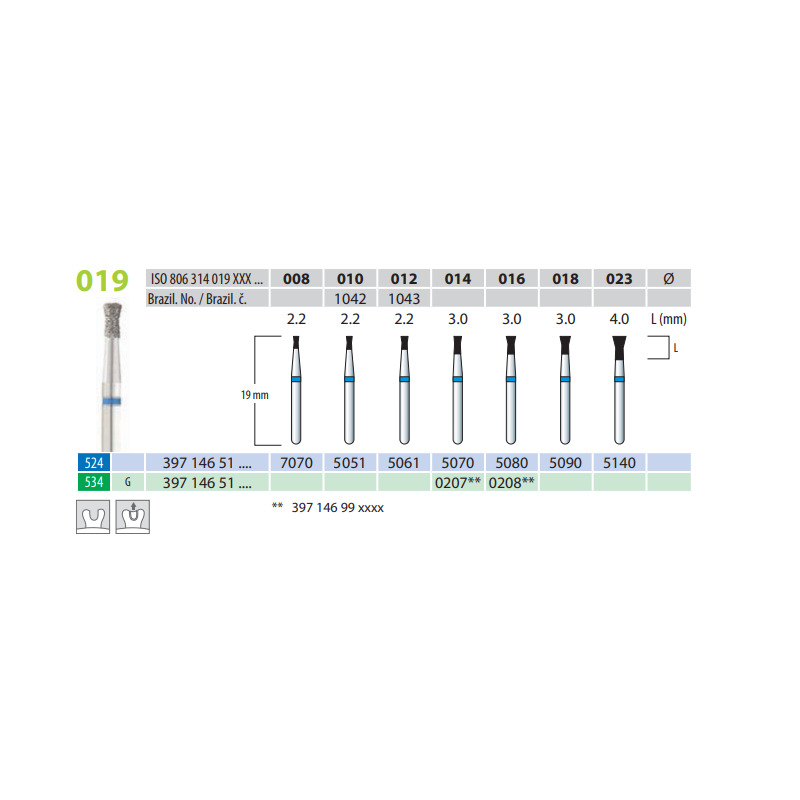 Brousek Dia 0207 (5 ks/bal)