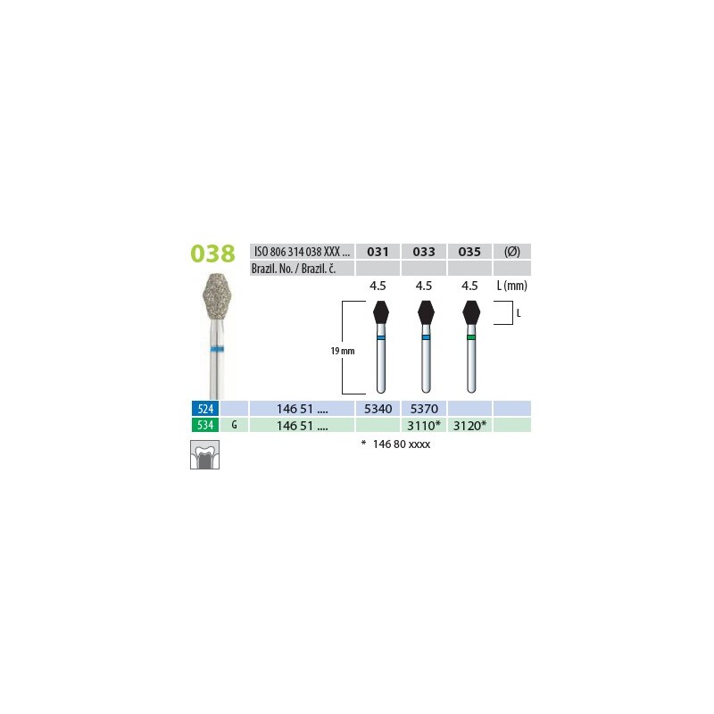 Brousek Dia 5370 (5 ks/bal)