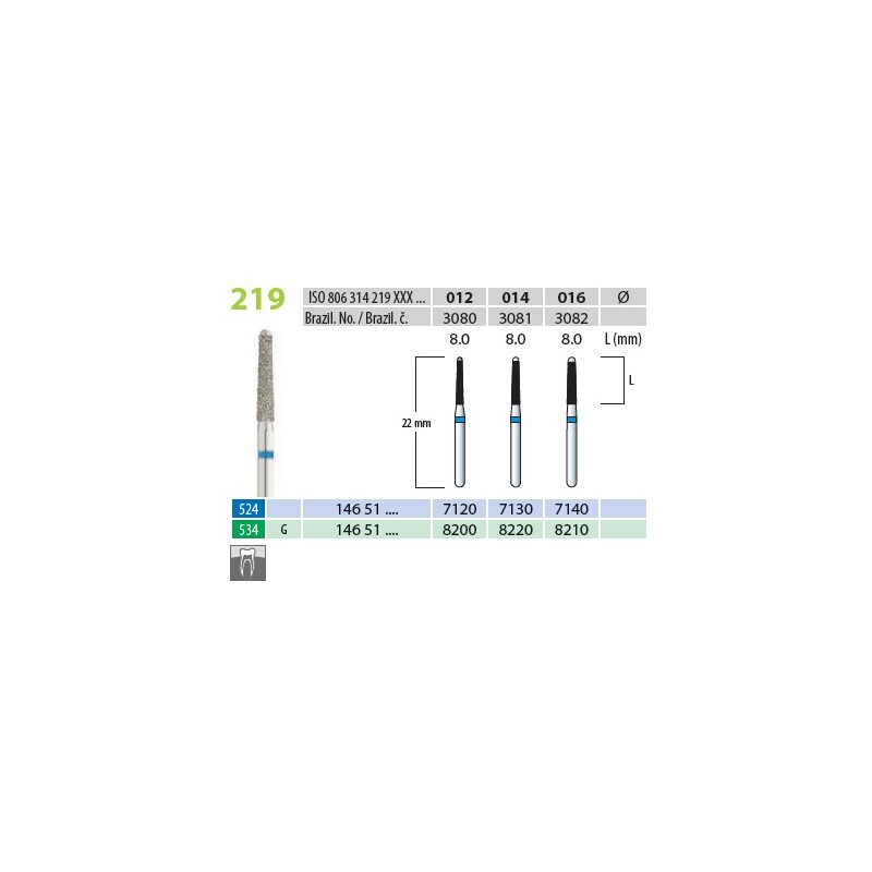 Brousek Dia 8220 (5 ks/bal)