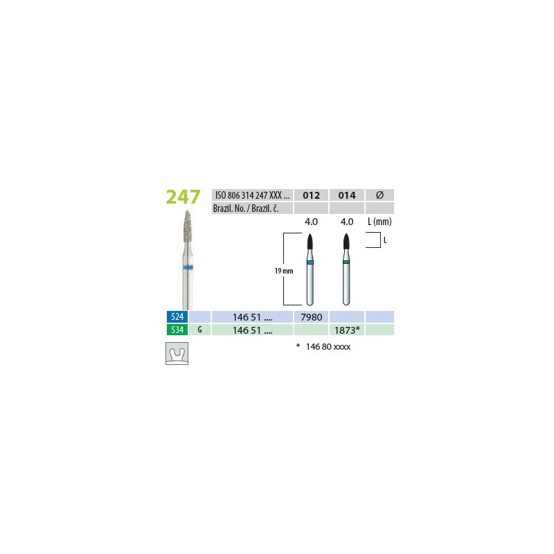 Brousek Dia 7980 (5 ks/bal)