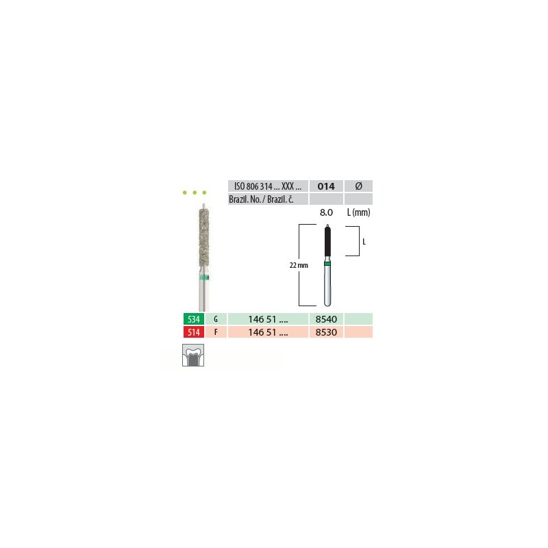 Brousek Dia 8540 (5 ks/bal)