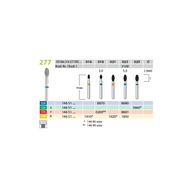 Brousek Dia 1850 (5 ks/bal)
