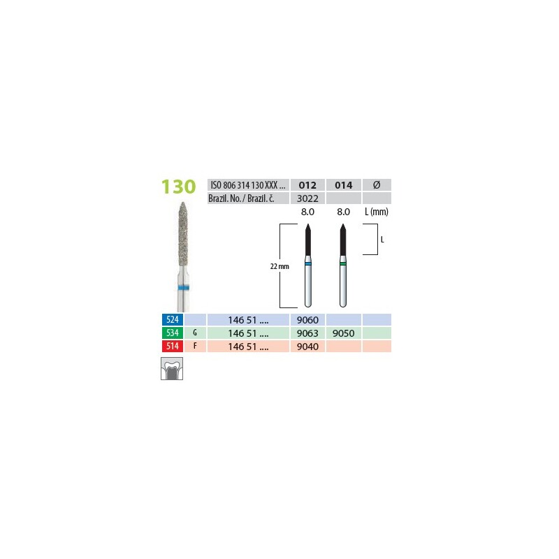 Brousek Dia 9040 (5 ks/bal)