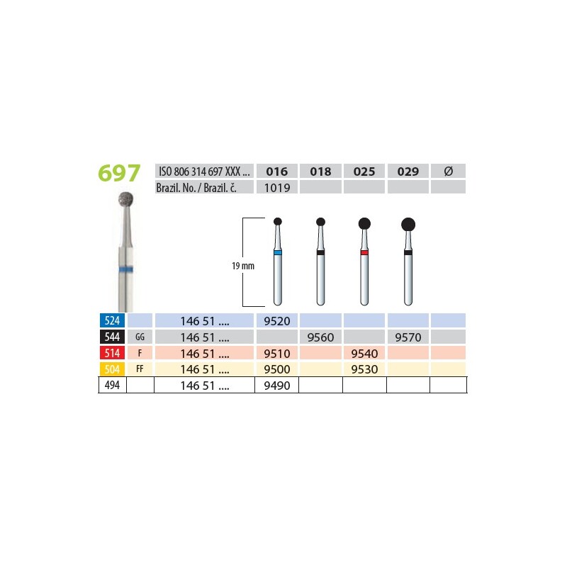 Brousek Dia 9530 (5 ks/bal)
