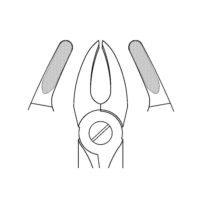 Kleště extrakční D7 16,4 cm