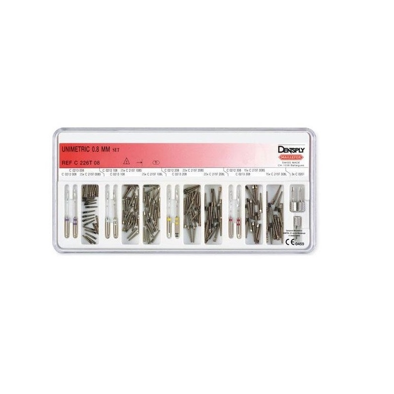 Unimetric sada 0,8mm