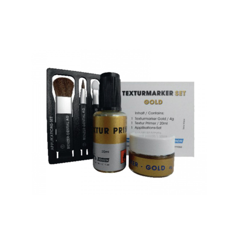 Texturmarker set Gold