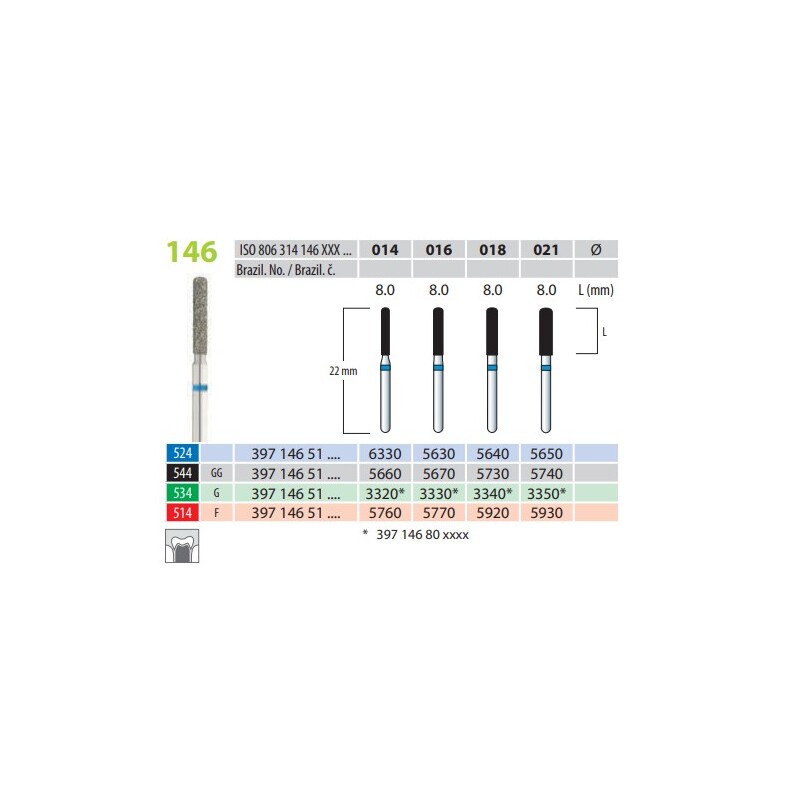 Brousek Dia 5670 (5 ks/bal)
