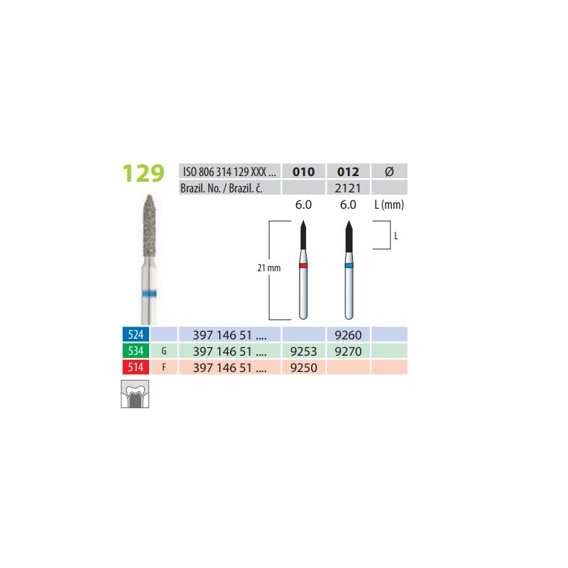 Brousek Dia 9270 (5 ks/bal)