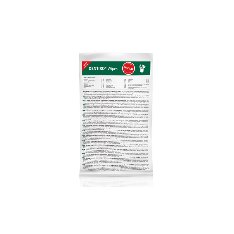 Dentiro Wipes Regular Classic 120ks, 14.5x20cm