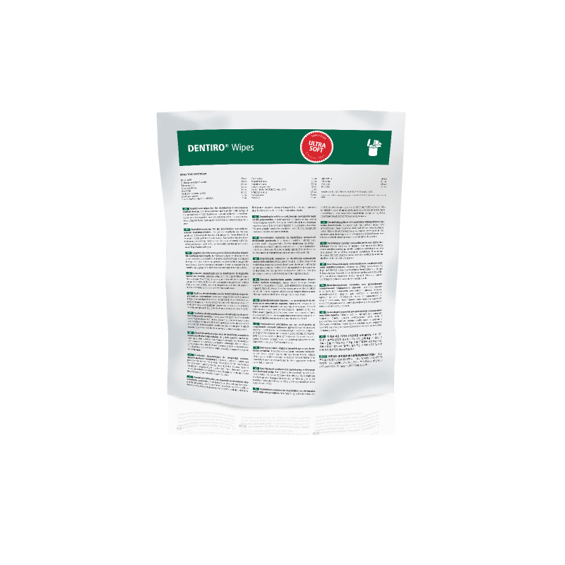 Dentiro Wipes Ultra Soft Lemon 120ks, 19.3 x 21 cm