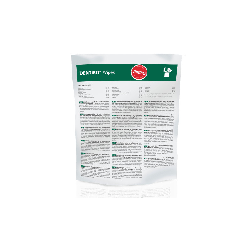 Dentiro Wipes Jumbo Lemon 100ks, 14.5x40cm