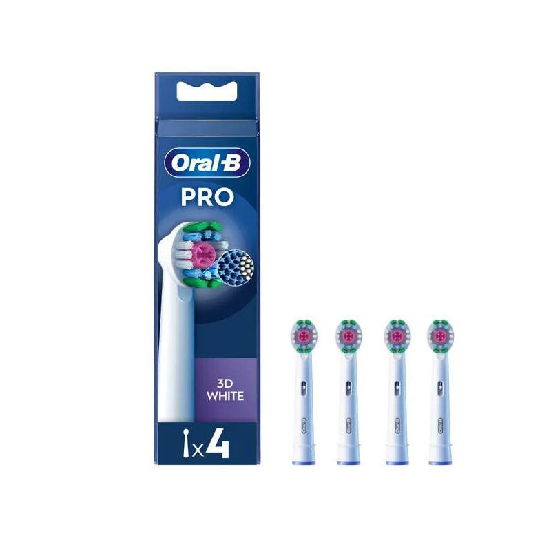 Oral-B náhradní hlavice 3D white 4ks