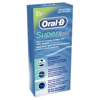 Oral-B Super Floss zubní nit 50 ks