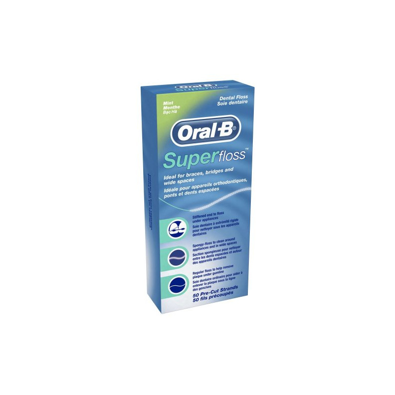 Oral-B Super Floss zubní nit 50 ks
