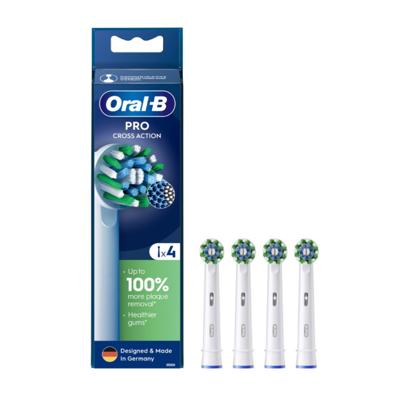 Oral-B náhradní hlavice Cross Action 4ks