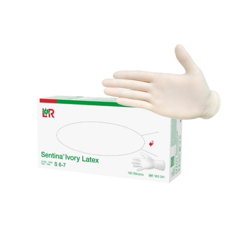 Rukavice Sentina Ivory Latex bez pudru vel. XL 90 ks