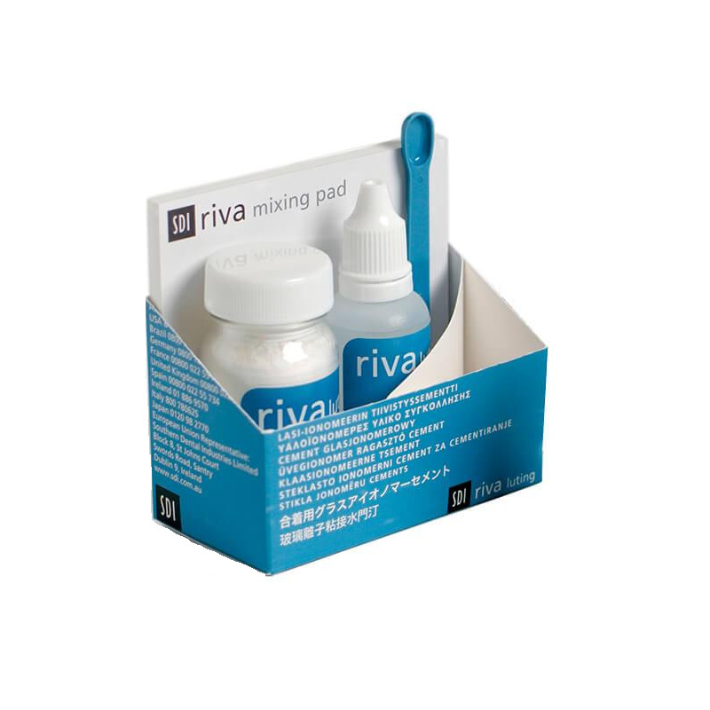 Riva luting zaváděcí balení 15g prášek/tekutina