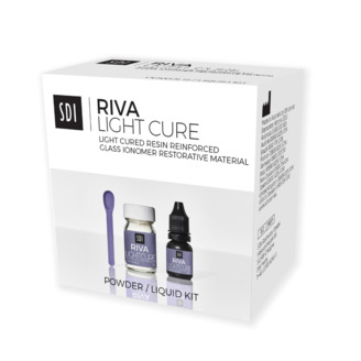Riva LC light cure prášek/tekutina A2