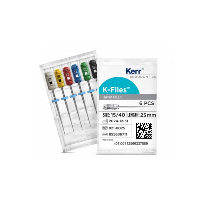 K-Files 015-040/21mm sortiment