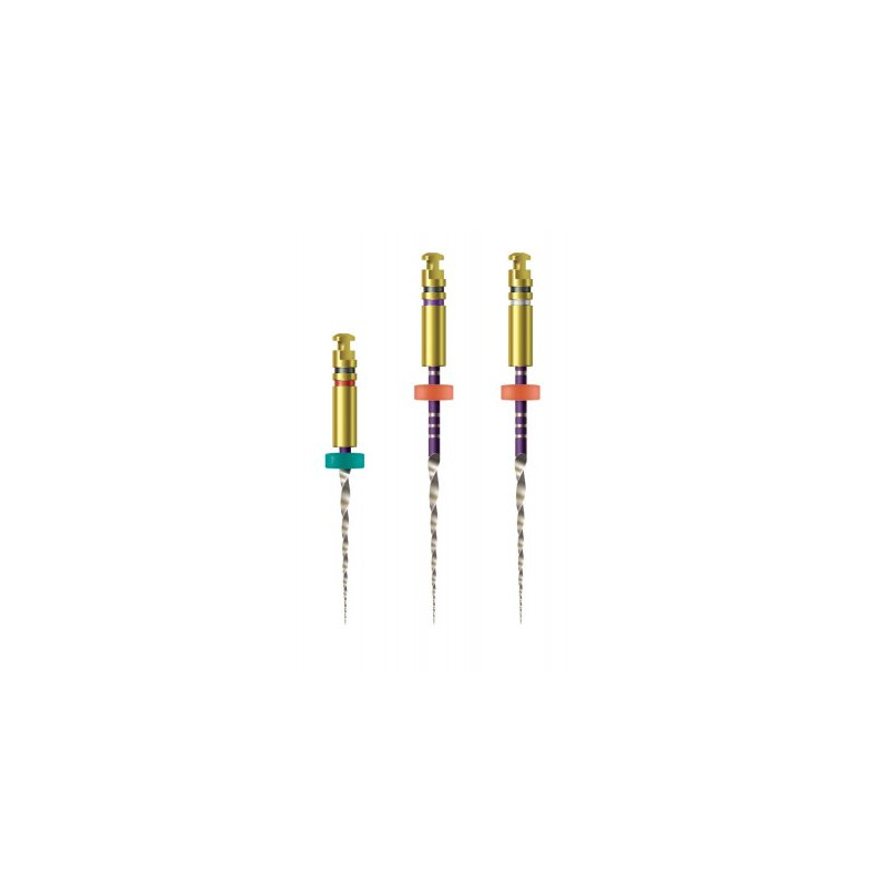Traverse- rotary glide path file row .25/.08/17 mm + .13/.06/31mm (4ks/bal)