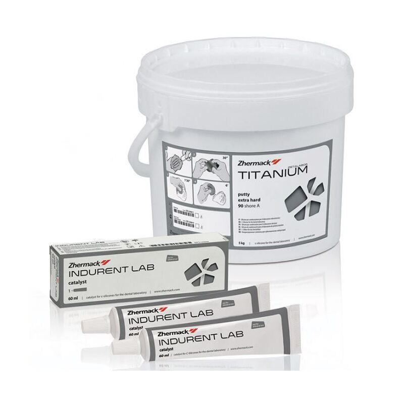 Titanium 5 kg + 2x indurent gel 60 ml