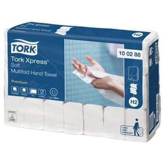 Ručníky papírové Tork PREMIUM H2 soft bílá 2040ks