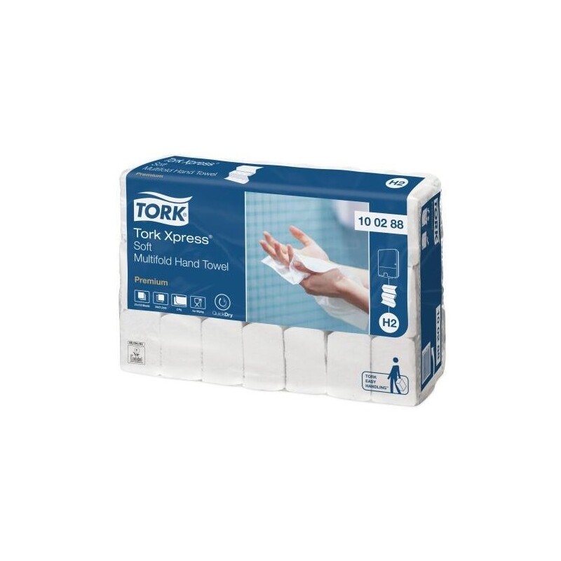 Ručníky papírové Tork PREMIUM H2 soft bílá 2040ks