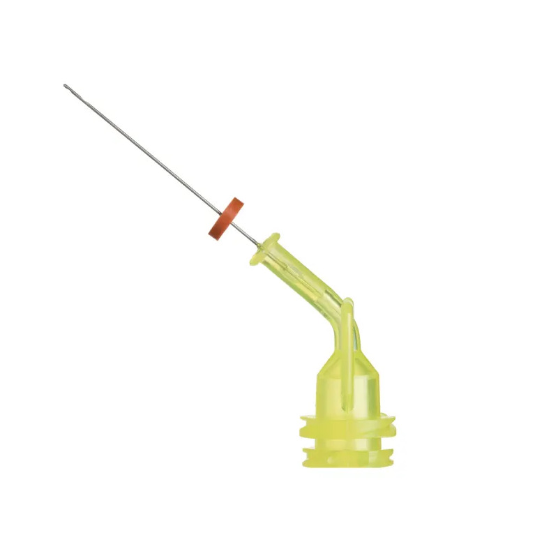 NaviTip kanyly Sideport, 31ga průměr 0,28mm, 21mm žlutá transparentní 20ks