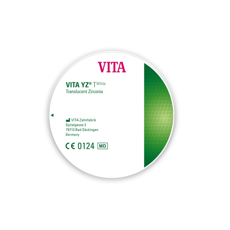 Vita disky YZ T White (98,4 x 14 mm)