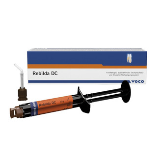 Rebilda DC - QuickMix syringe 10 g fluorescent dentine