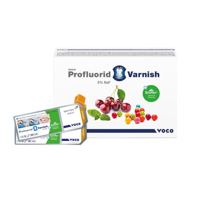 Profluorid Varnish + BioMin singledose 50x0.4ml, karamel