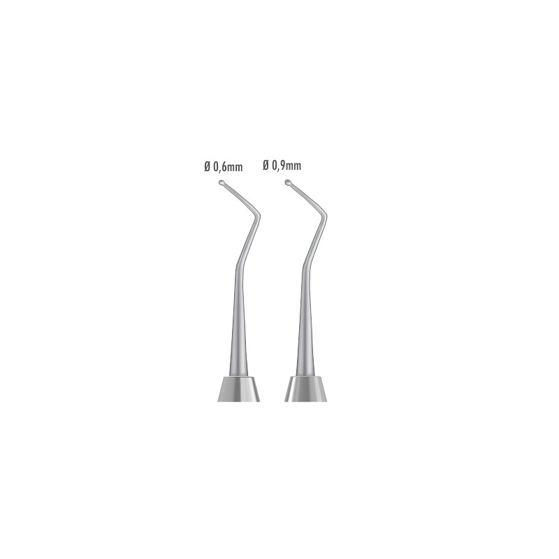 Cpátko kuličkové oboustranné Dycal 0.6 mm/0.9 mm žlutá