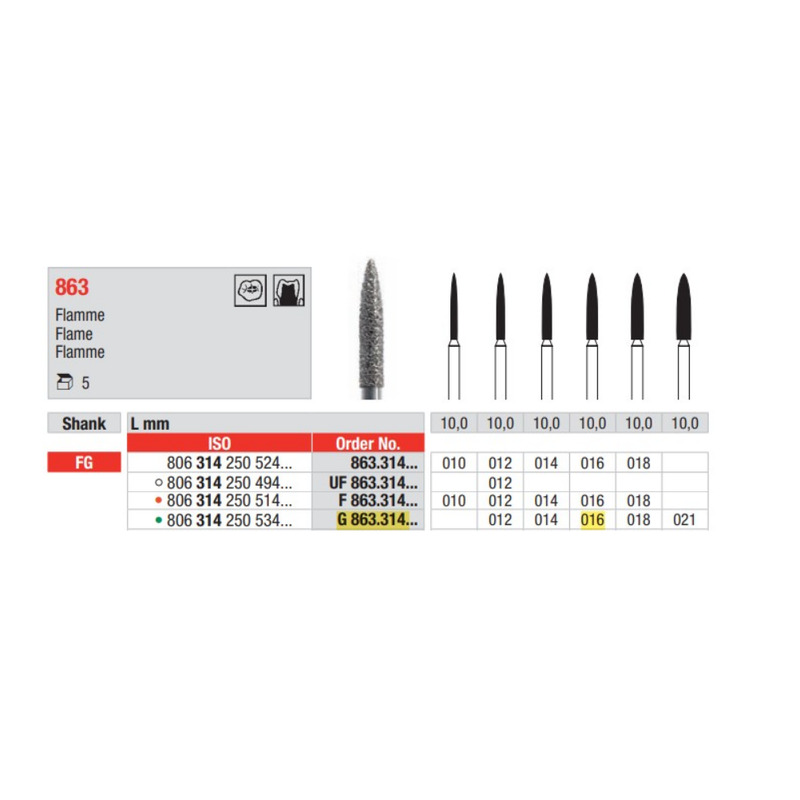 Diamant HP 6863.016 (3ks/bal)