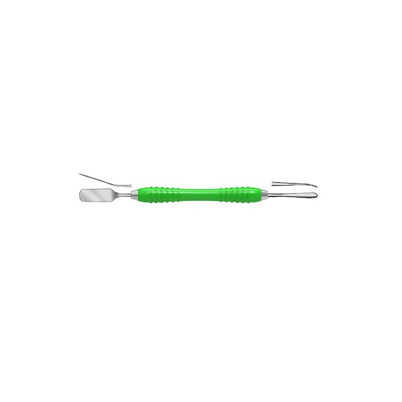 Raspatorium Richard 11,0 mm/5,0 silicon zelená