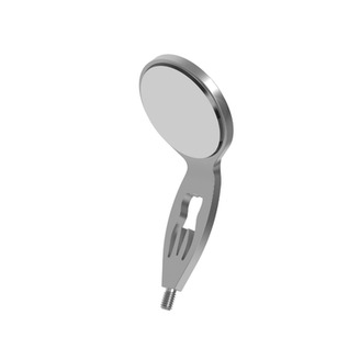 Zrcátko rhodiové ploché TwinSide prům. 22mm (6 ks/bal)